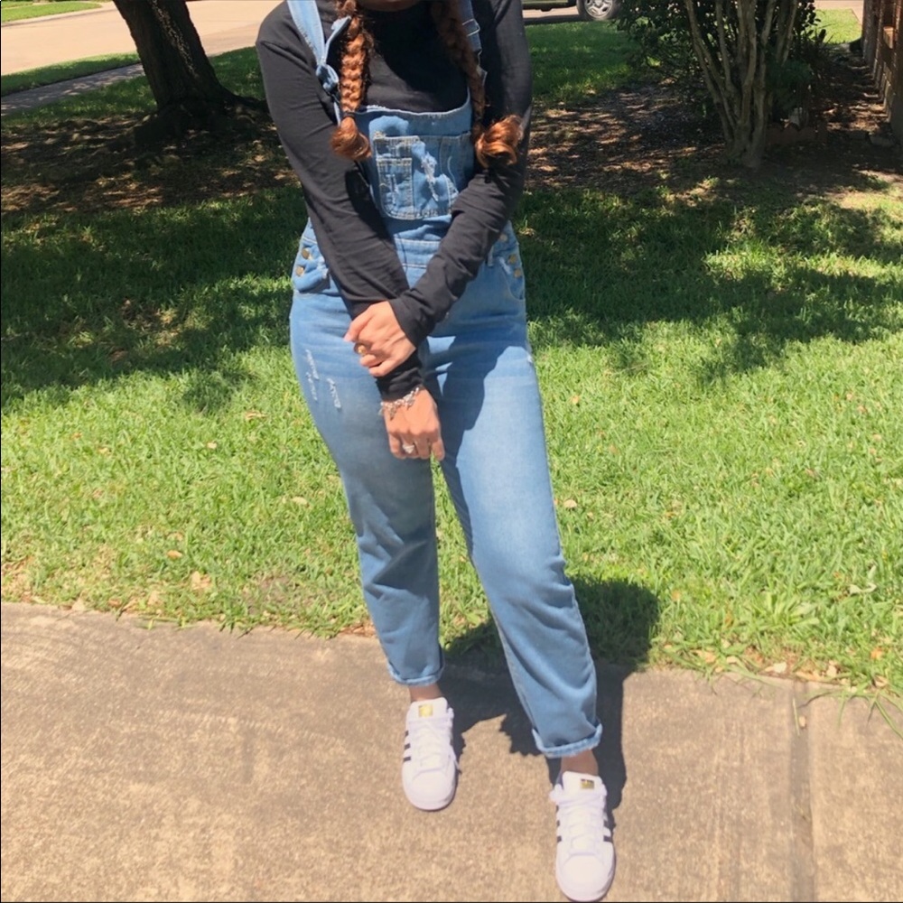 Ripped Overalls